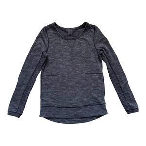 lululemon athletica Dark Gray Sweatshirt